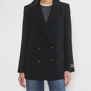 Wilfred Generation Double-Breasted Blazer - Small - Black